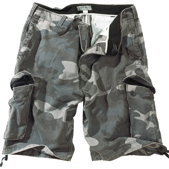 Spodenki Surplus Vintage Shorts - Night Camo