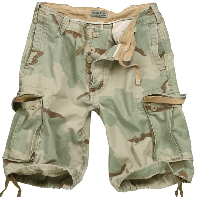 Spodenki Surplus Vintage Shorts - 3 Color Desert