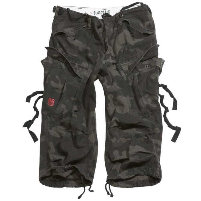 Spodenki 3/4 Surplus Enginer - Black Camo