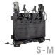 Panel Wymienny Z Ładownicami Tasmanian Tiger Carrier Mag Panel LC M4 S-M - Czarny (7530.040)