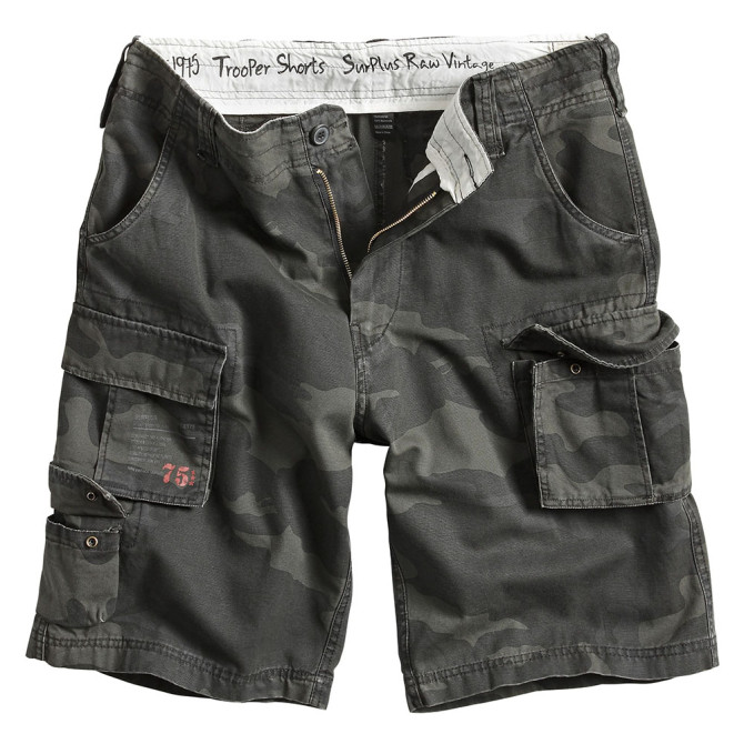 Spodenki Surplus Trooper Short - Black Camo