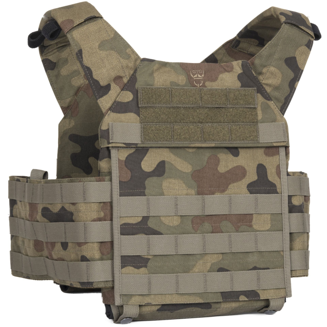 Kamizelka Gingers Tactical Gear GPC Kangaroo+Combat Plate Carrier - PL Woodland / wz.93