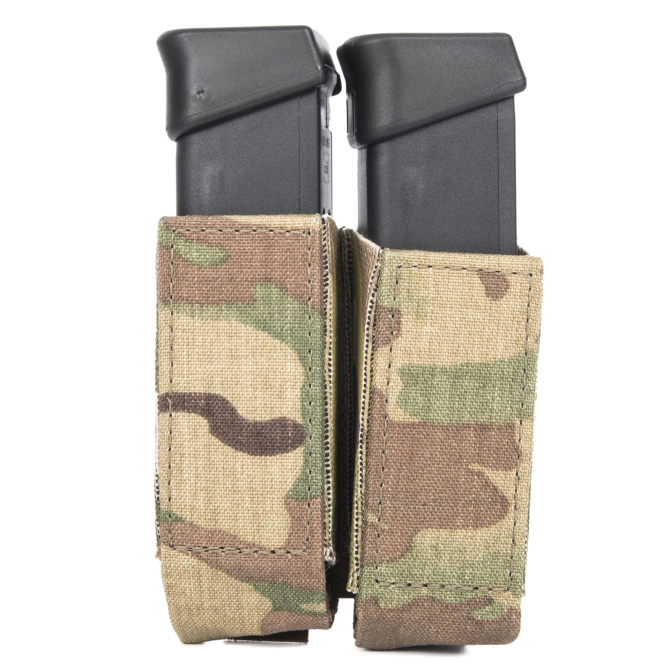 Ładownica Gingers Tactical Gear Double SPEED9MM MOLLE Mag Pouch - Multicam