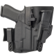 Kabura Doubletap Appendix Hybrid IWB Holster - Glock 43X + Streamlight TLR7 Sub - Czarna