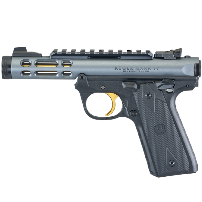 Pistolet RUGER Mark IV 22/45 Lite - Cobalt Kinetic Slate Anodized kal. .22 LR (43934)