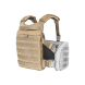 Moduł Tasmanian Tiger Trooper Back Plate Chest Rig Extension - Khaki (7789.343)