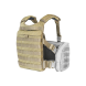 Moduł Tasmanian Tiger Trooper Back Plate Chest Rig Extension - IRR Stone Grey Olive (7070.332)