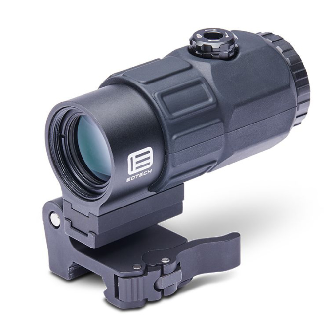 Powiększalnik EOTECH Magnifier G45 5x - STS Mount - Czarny