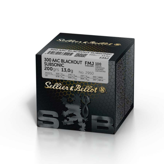 Amunicja Sellier & Bellot  .300AAC Blackout SS 200gr/13,0g FMJ