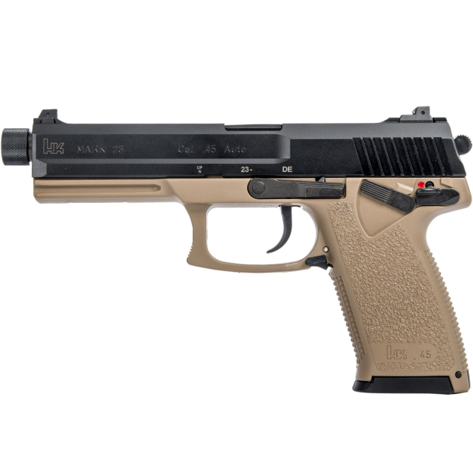 Pistolet Heckler & Koch Mark 23 - .45 Auto - Desert Tan