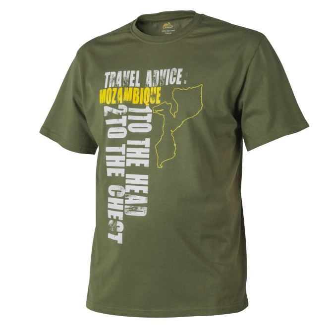 Koszulka Helikon Travel Advice: Mozambique T-Shirt - US Green