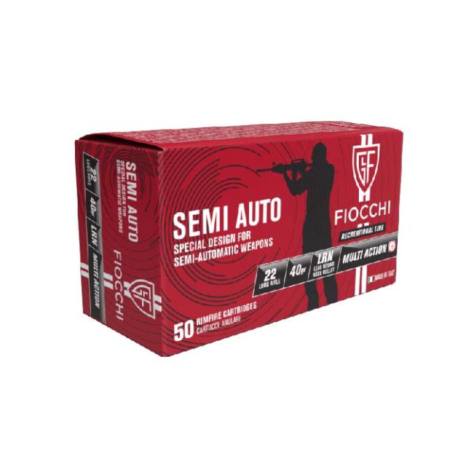 Amunicja Fiocchi  .22LR 40gr/2,6g LRN Semi Auto