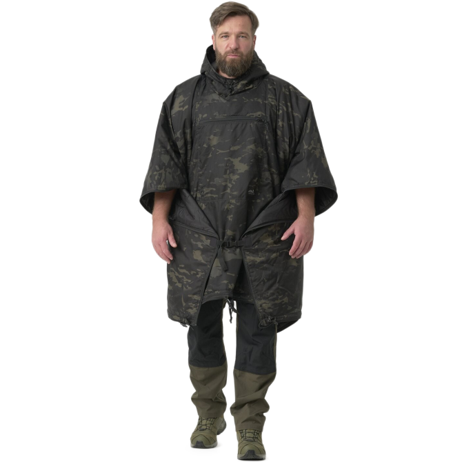 Poncho Helikon Swagman Roll Climashield Apex - Multicam Black