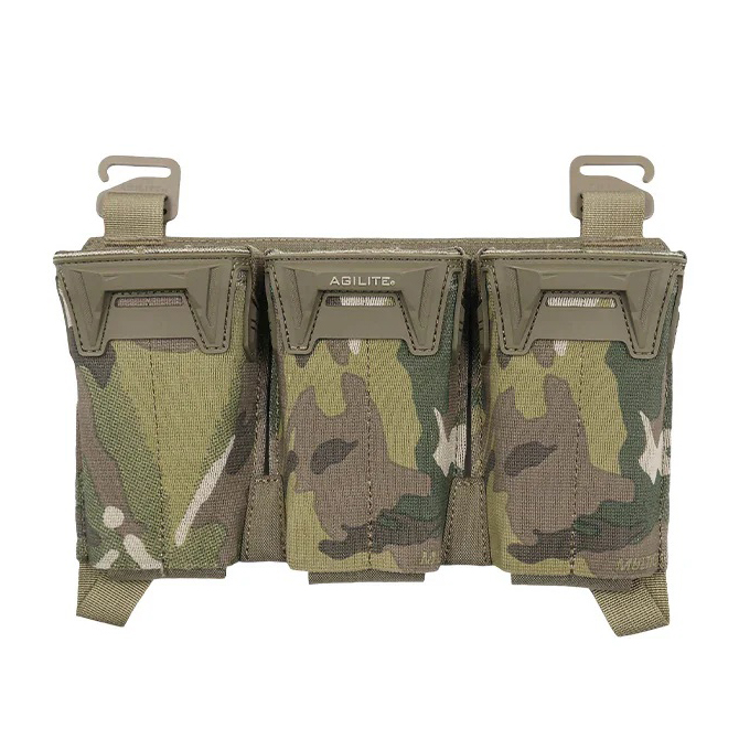 Ładownica Agilite Pincer Placard Triple Multi-Caliber Mag Pouch - Multicam