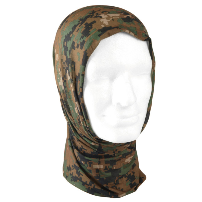 Szalokominiarka Mil-Tec Multifunction Headgear - Digital Woodland