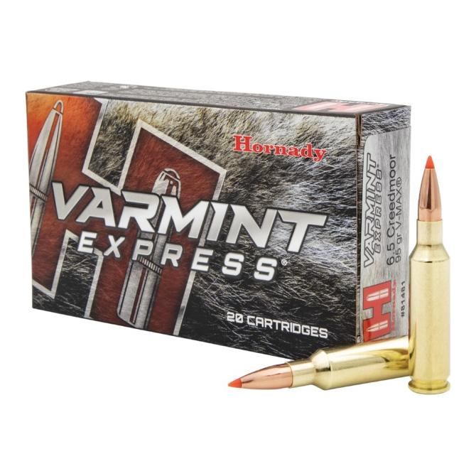 Amunicja Hornady 6.5 Creedmoor 95gr V-Max®