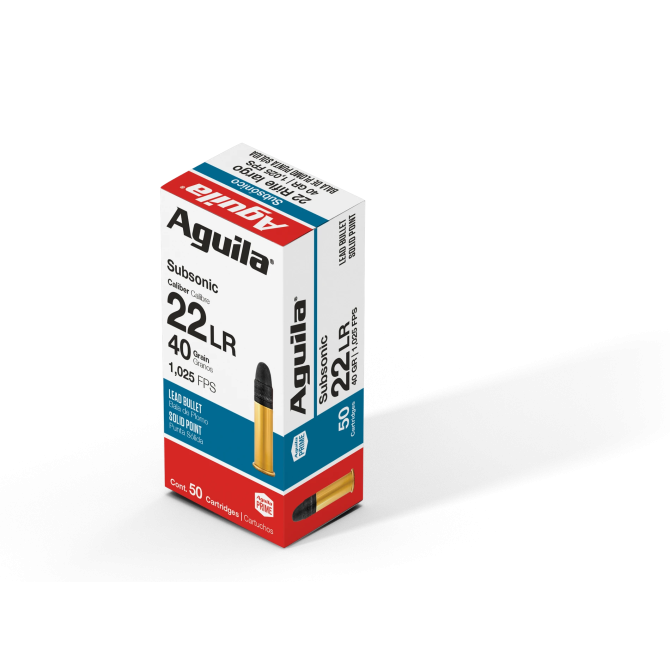 Amunicja Aguila .22LR 40gr/2,6g Subsonic