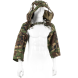 Peleryna maskująca Invader Gear Sniper Bolero Plain Cape - Woodland