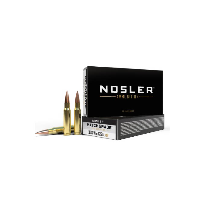 Amunicja Nosler .308WIN 175gr/11,34g Match RDF™