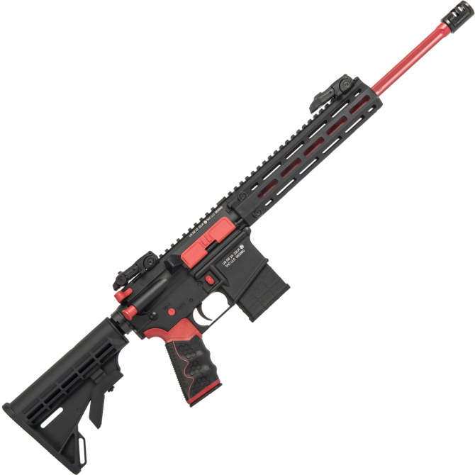 Karabinek Tippmann M4-22 Redline 16" - kal .22 lr - Czarno Czerwony