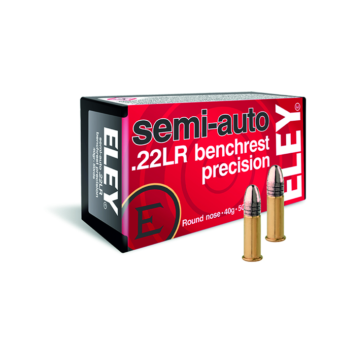 Amunicja Eley 22LR 42gr/2,7g Semi-Auto Benchrest Precision