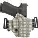 Kabura GR Kydex Minimalist OWB Holster - Glock 43X - Desert Night Camo