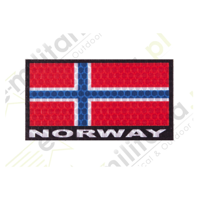 Naszywka IR/IFF Combat-ID Gen. 1 - Flaga NORWAY