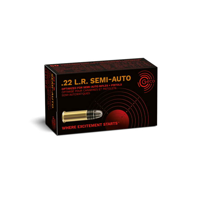 Amunicja GECO 22LR 40gr/2,6g SEMI AUTO