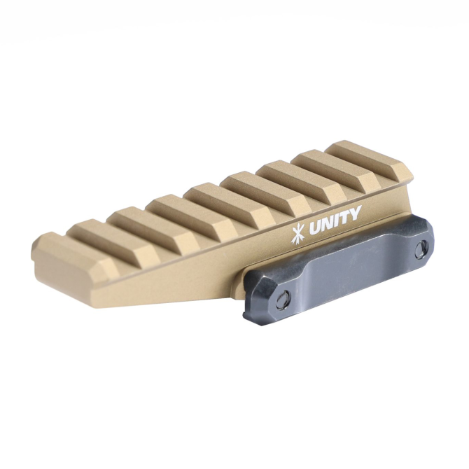 Montaż Unity Tactical FAST™ Optic Riser Riser Mount - FDE