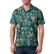 Koszula 5.11 Adventure Print Short Sleeve Shirt - Deep Sea Neu Vay Camo (71232-1101)