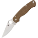 Nóż Spyderco Para Military 2 CPM CRU-WEAR - Brown Micarta (C81MPCW2)