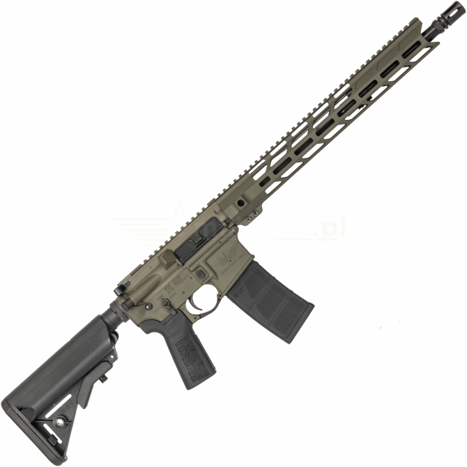 Karabinek CheyTac CT15F MIL STD 16" - kal. 5.56x45mm / .223 Rem. - OD Green