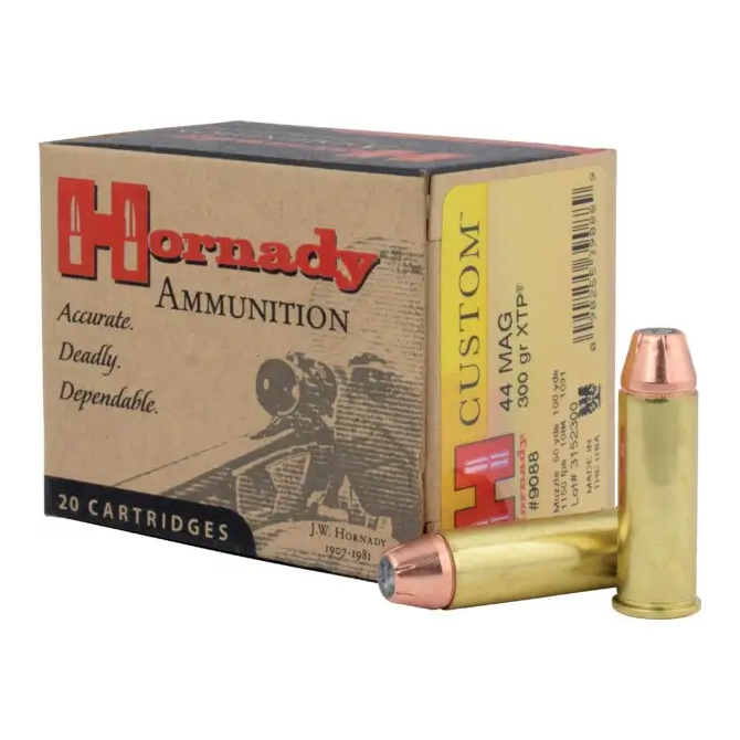 Amunicja Hornady .44 Remington Magnum 300gr/19,4 g XTP®