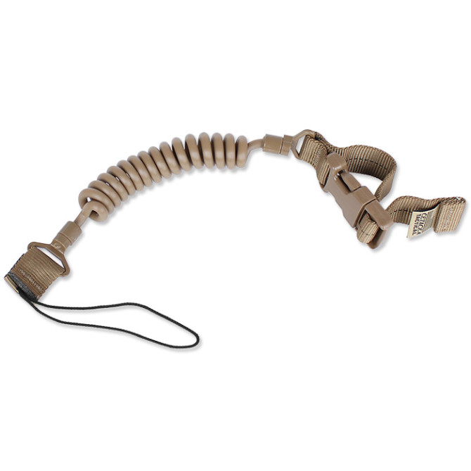 Smycz Cetacea Tactical Basic Belt Loop Pistol Lanyard - Coyote Brown