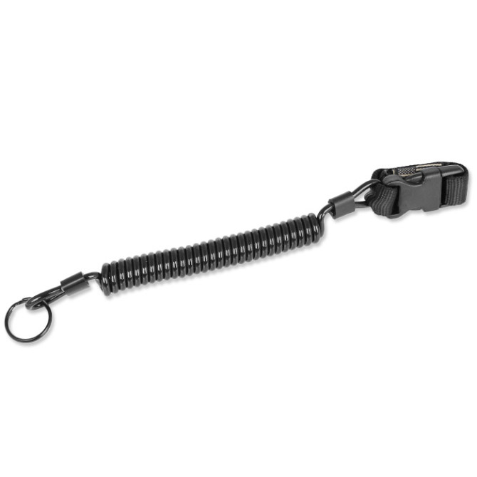 Smycz Cetacea Tactical QR-Molle™ Mini Coil Tether - Czarna