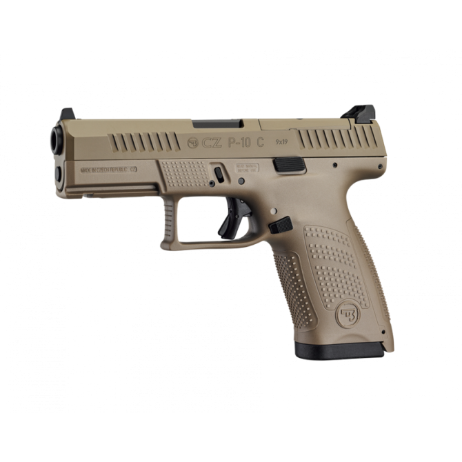 Pistolet CZ P-10 C OR - 9x19mm - FDE