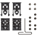 Montaż Safariland Equipment Locking System Kit - Czarny (1134759)