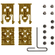Montaż Safariland Equipment Locking System Kit - FDE (1136156)