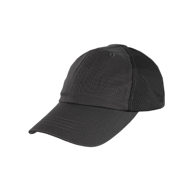 Czapka Condor Mesh Tactical Team Cap - Czarna (TCTM-002)