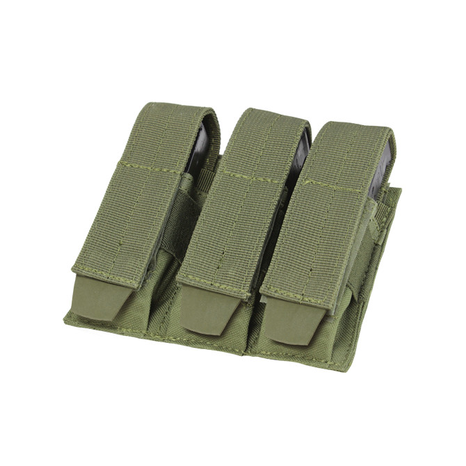 Ładownica Condor Triple Pistol Mag Pouch - Olive Drab (MA52-001)