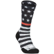 Skarpety 5.11 Sock & Awe Crew Thin Red Line (10041BT-999)