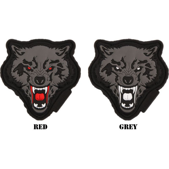 Naszywka JTG 3D Rubber Patch - Wolf Head