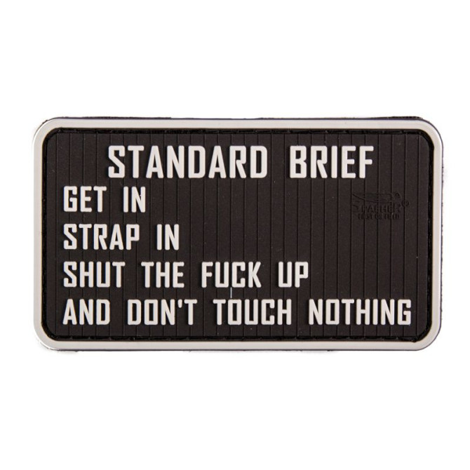 Naszywka JTG 3D Rubber Patch - Standard Briefing