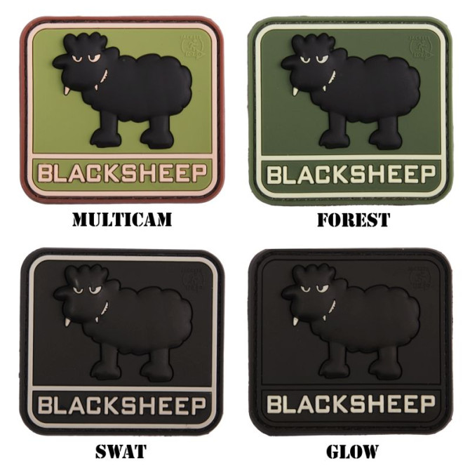 Naszywka JTG 3D Rubber Patch - Black Sheep