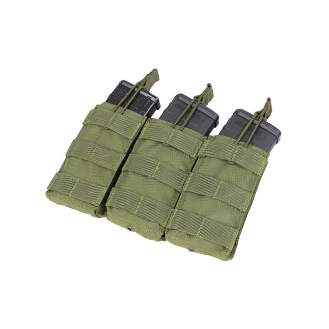 Ładownica Condor Open Top M4/M16 Triple Mag Pouch - Oliwkowa (MA27-001)