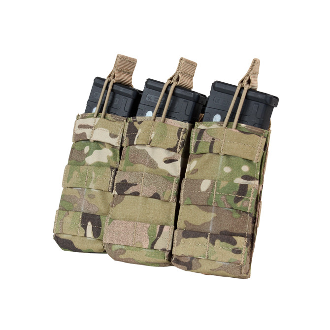 Ładownica Condor Open Top M4/M16 Triple Mag Pouch - Multicam (MA27-008)