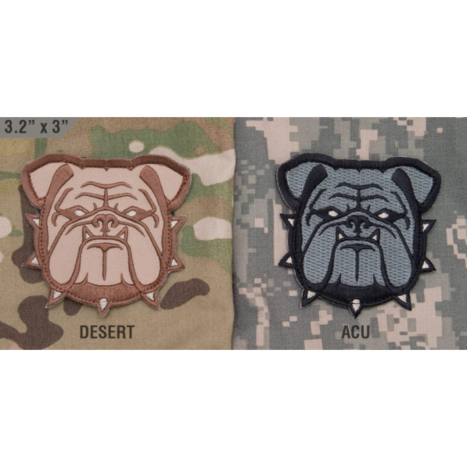 Naszywka Mil-Spec Monkey - Bulldog Head Large