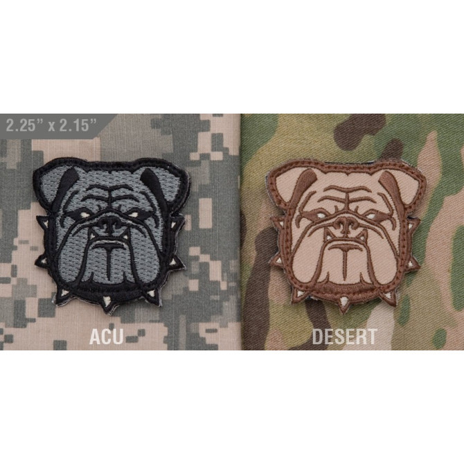 Naszywka Mil-Spec Monkey - Bulldog Head Small