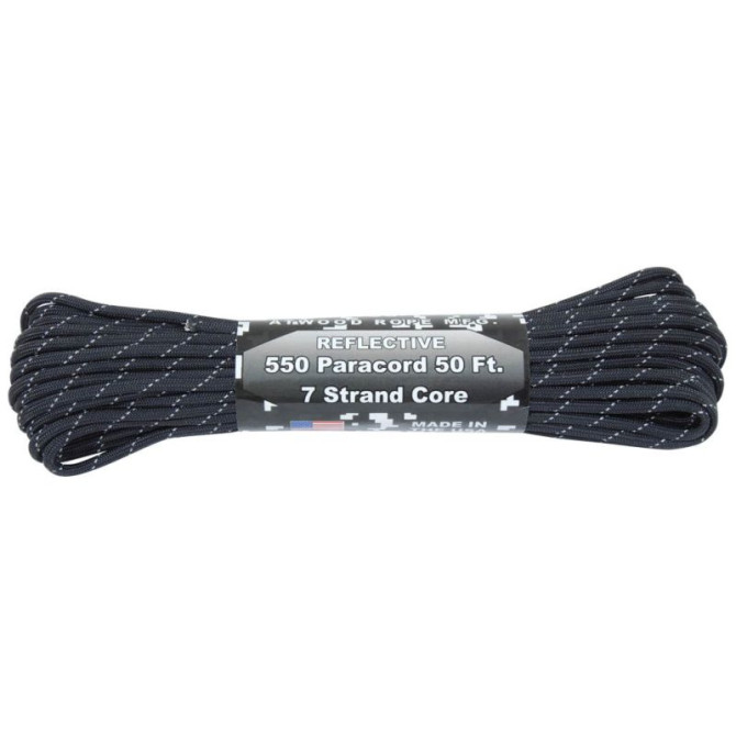 Linka Paracord 550 - 4 mm - Czarny