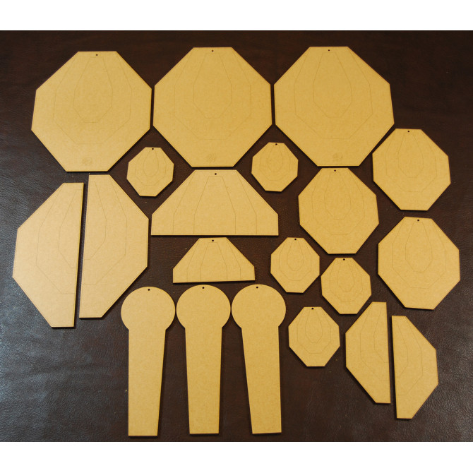 Cele Do Suchego Treningu DAA Dry-Fire Target Set (Classic-IPSC)